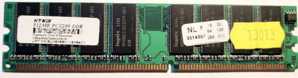 Оперативная память DDR DIMM 512Mb 400 МГц Hynix